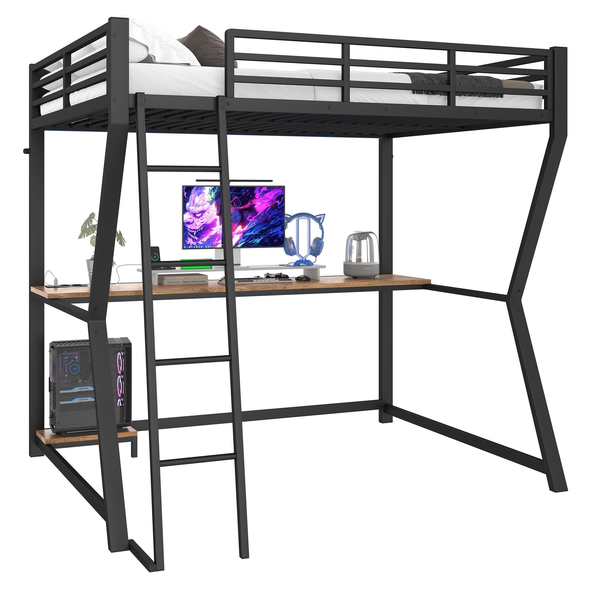 Voir la diapositive 1 : MERAX Lit mezzanine