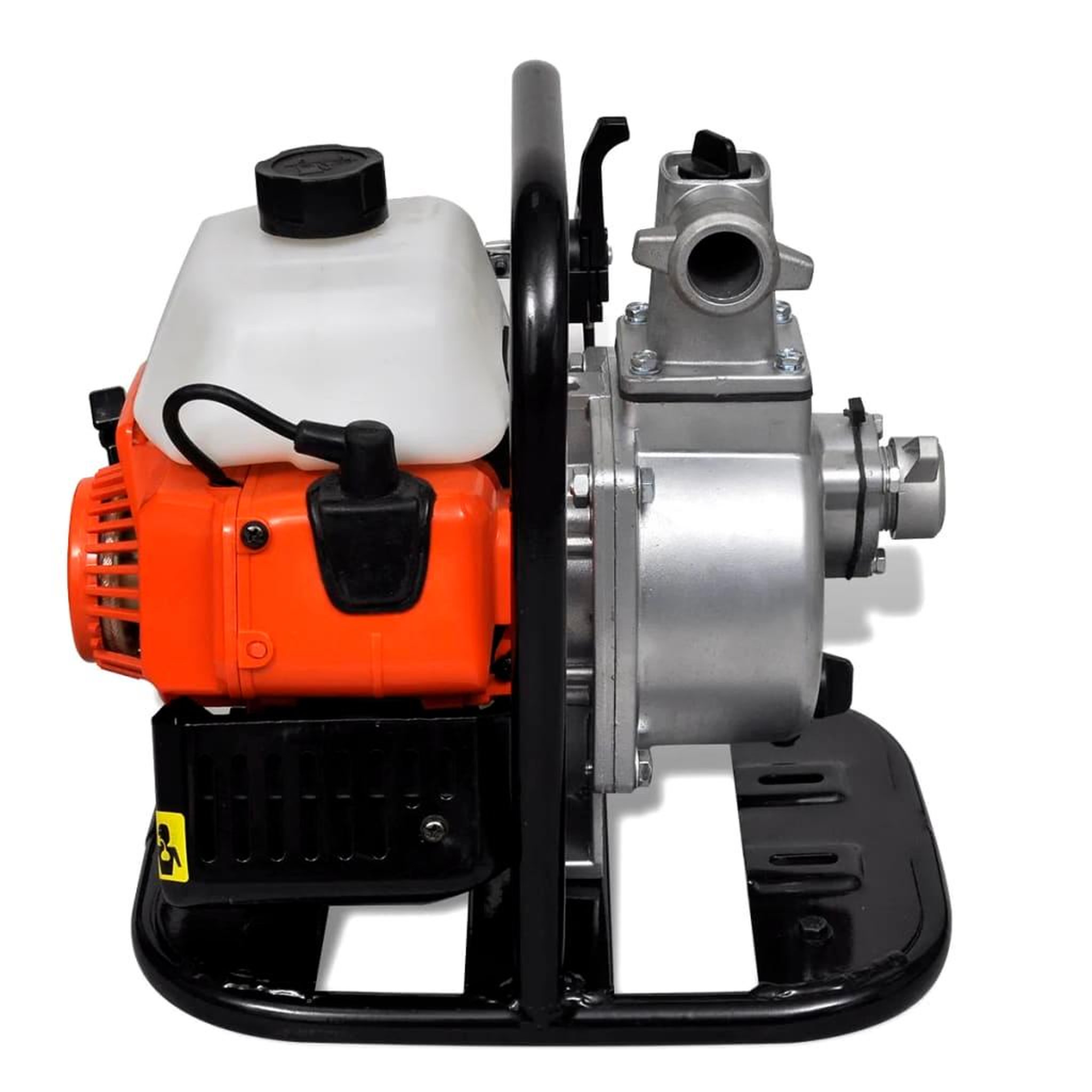 Voir la diapositive 3 : VIDAXL Pompe a eau a 2 temps a essence 1,2 kw 0,95 l