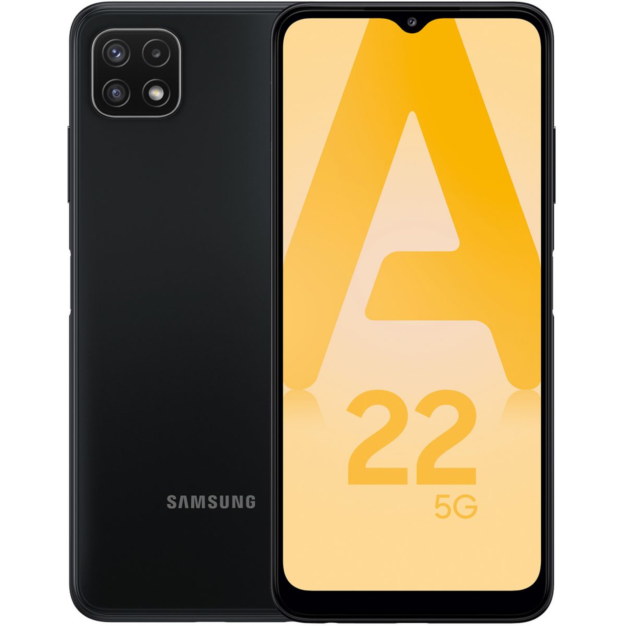 Voir la diapositive 1 : Samsung Smartphone Galaxy A22 Gris 5G