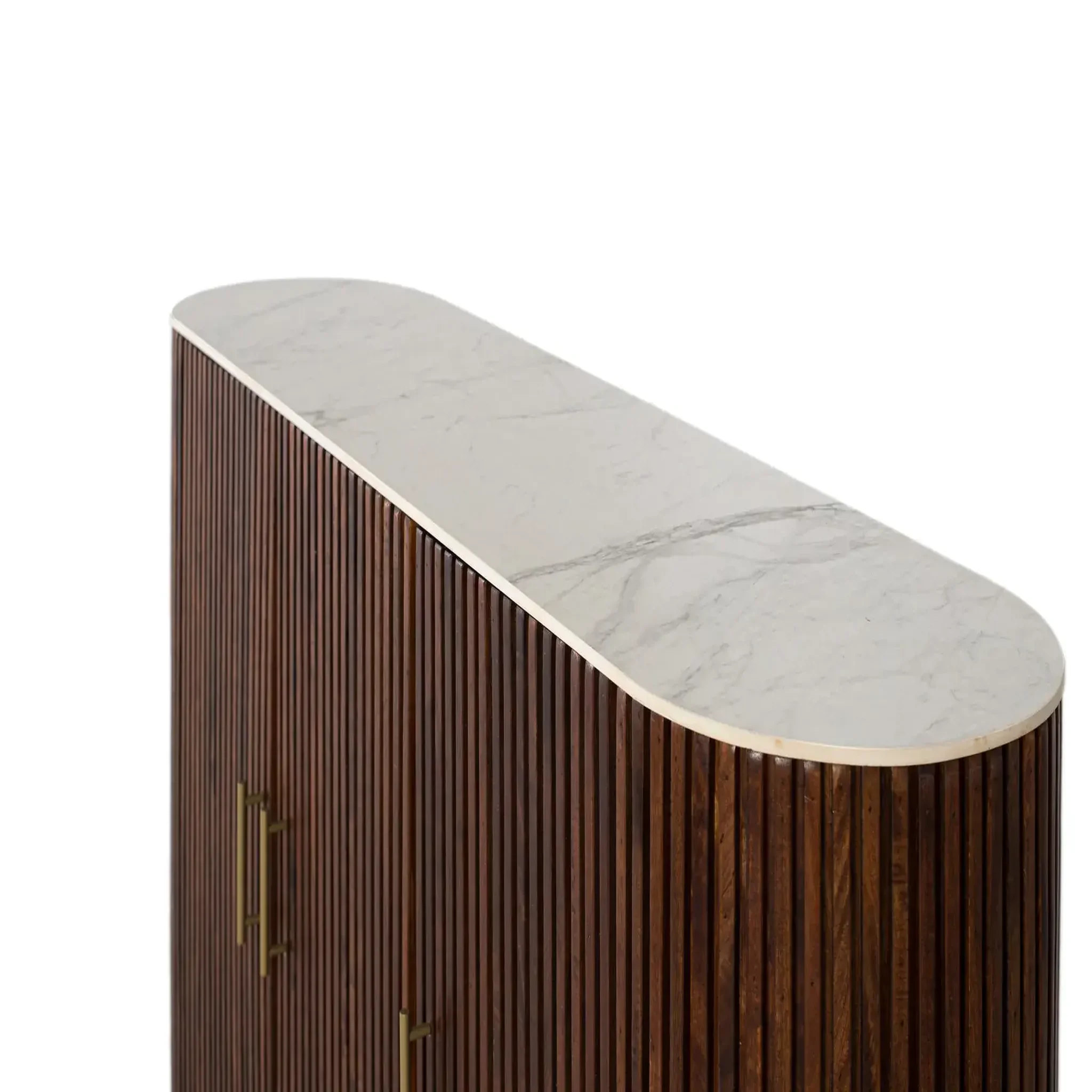 Voir la diapositive 4 : GINER Y COLOMER SL Buffet en bois de manguier 150cm style art déco contemporain