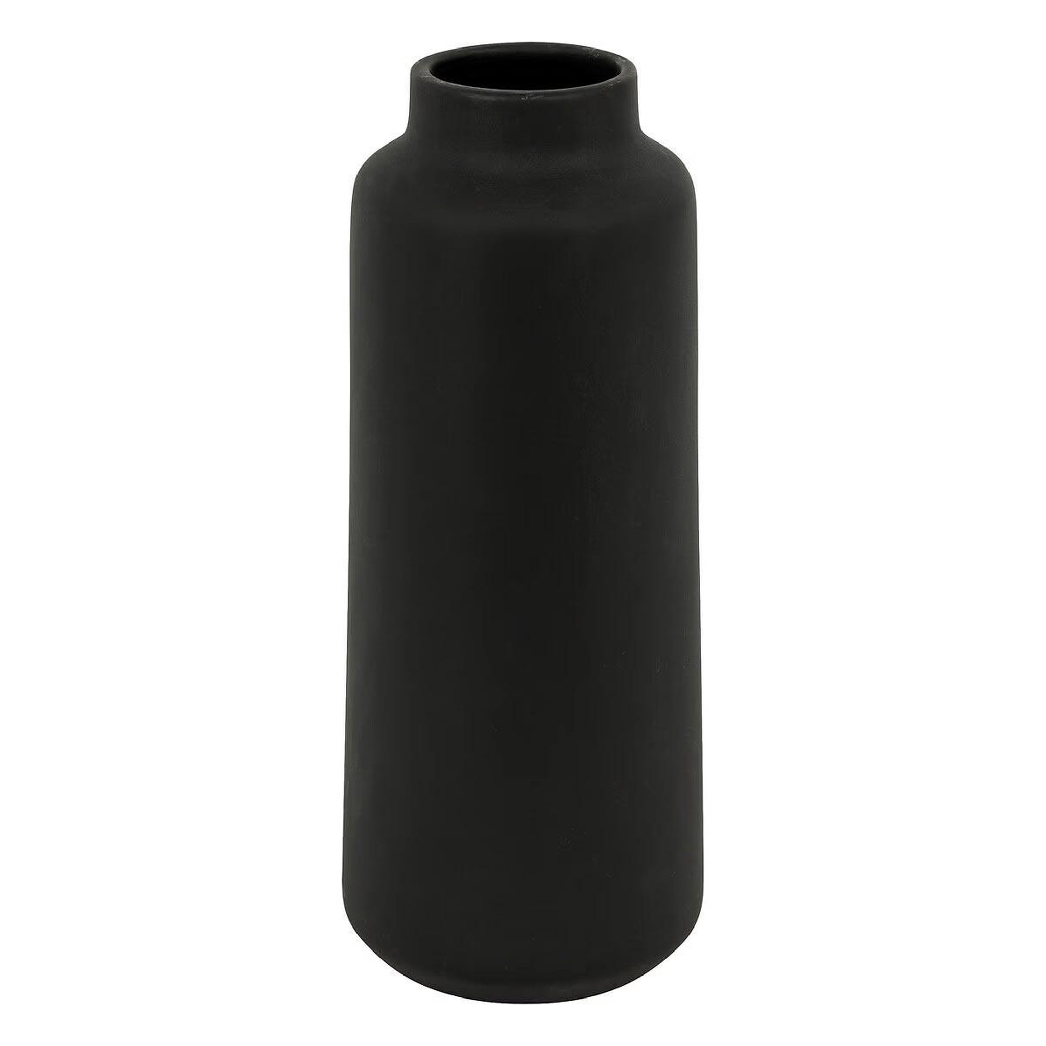 ATMOSPHERA Vase en dolomite  rily  30cm noir