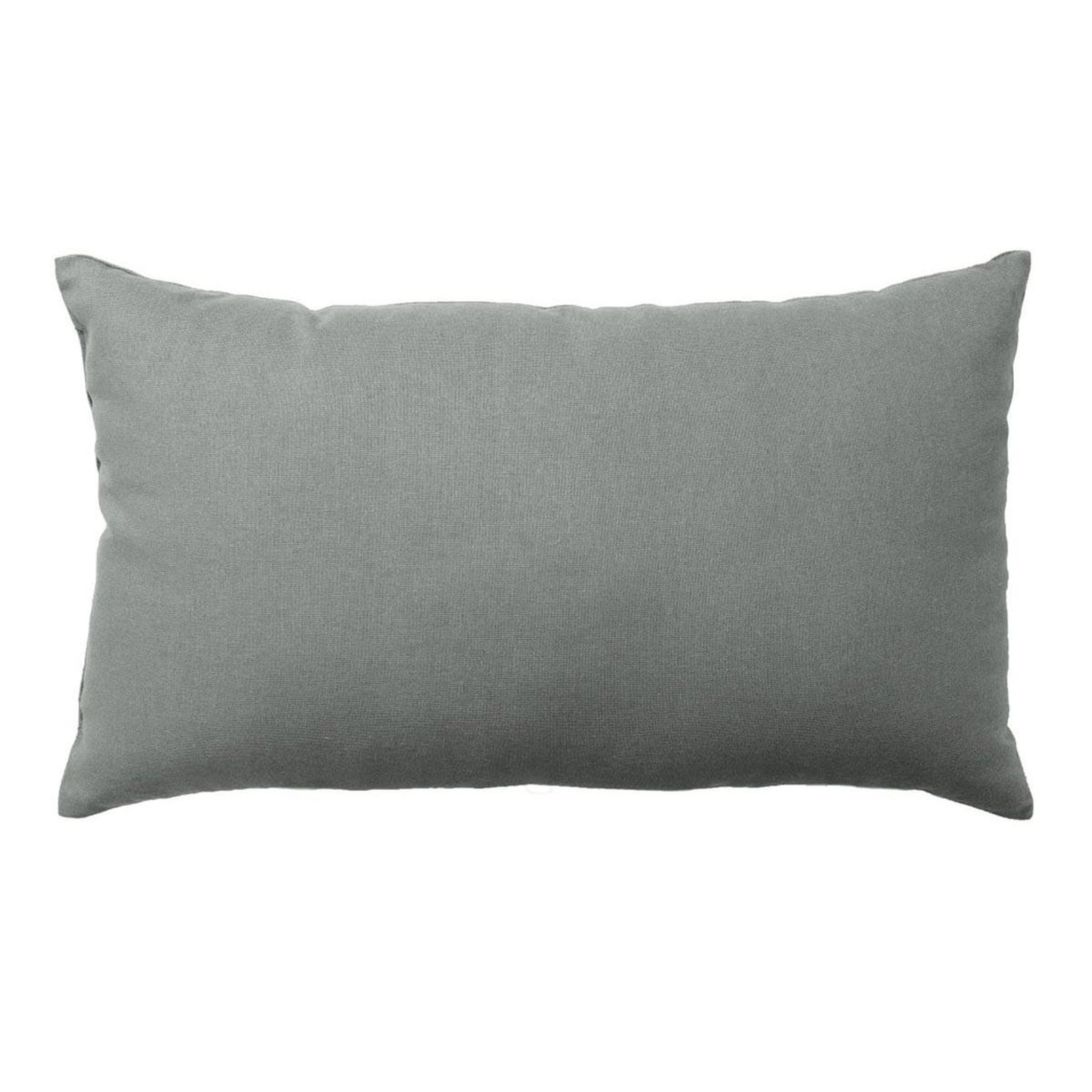 ENJOY HOME Coussin déco uni  panama  30x50cm gris clair