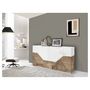 Voir la diapositive 1 : Buffet moderne 2 portes L160cm SORRENTE