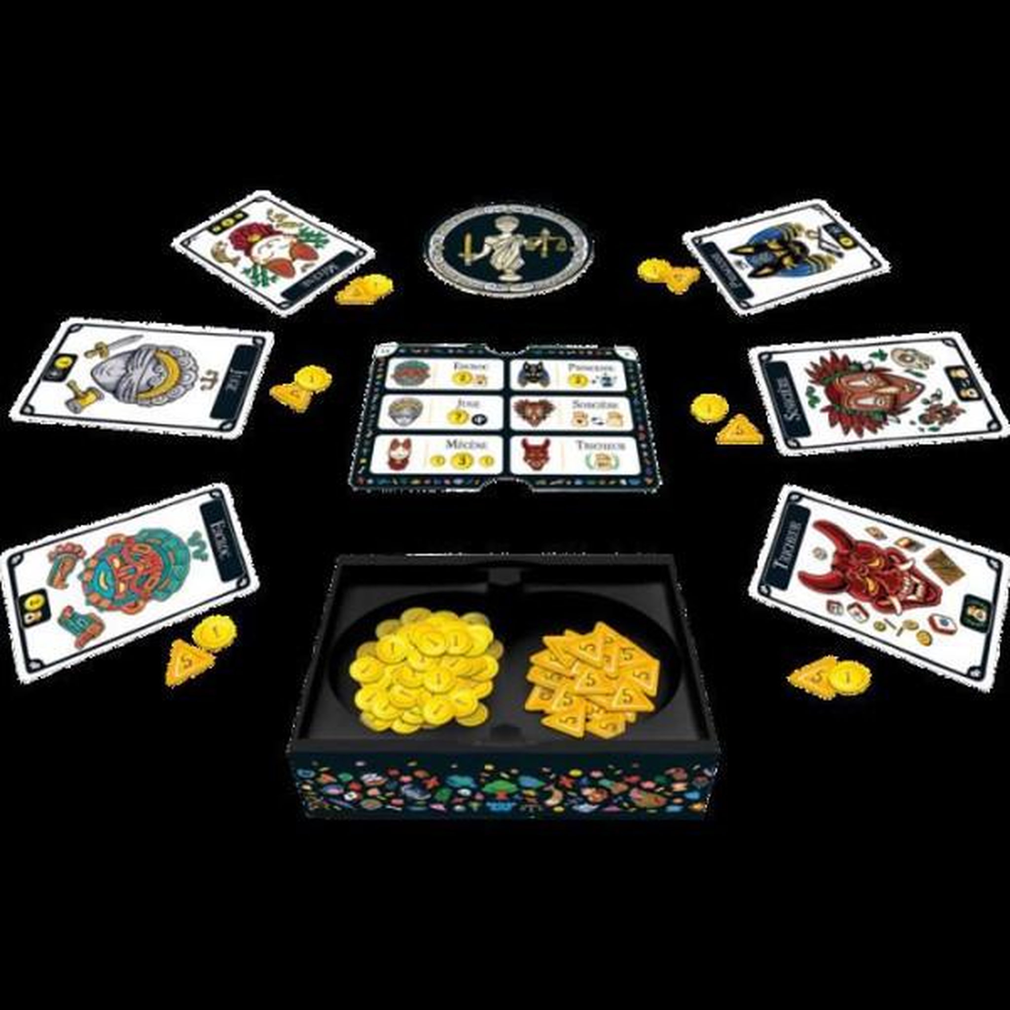 Voir la diapositive 3 : Asmodee Mascarade Nouvelle edition