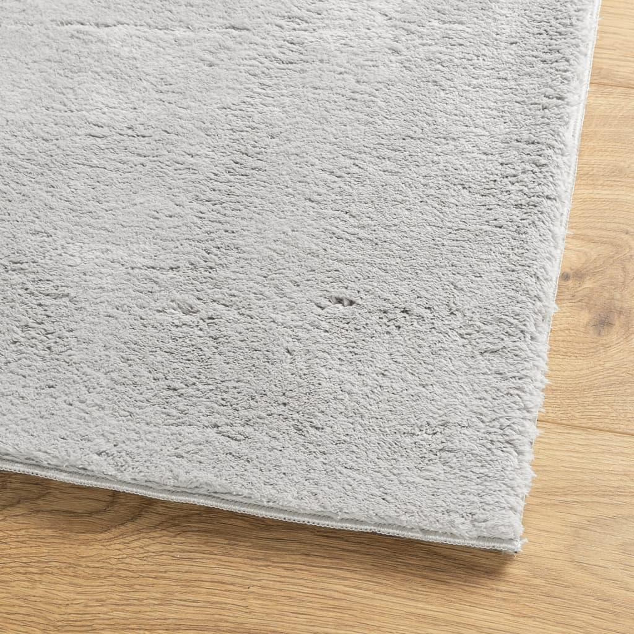 Voir la diapositive 4 : VIDAXL Tapis HUARTE a poils courts doux et lavable gris 160x230 cm