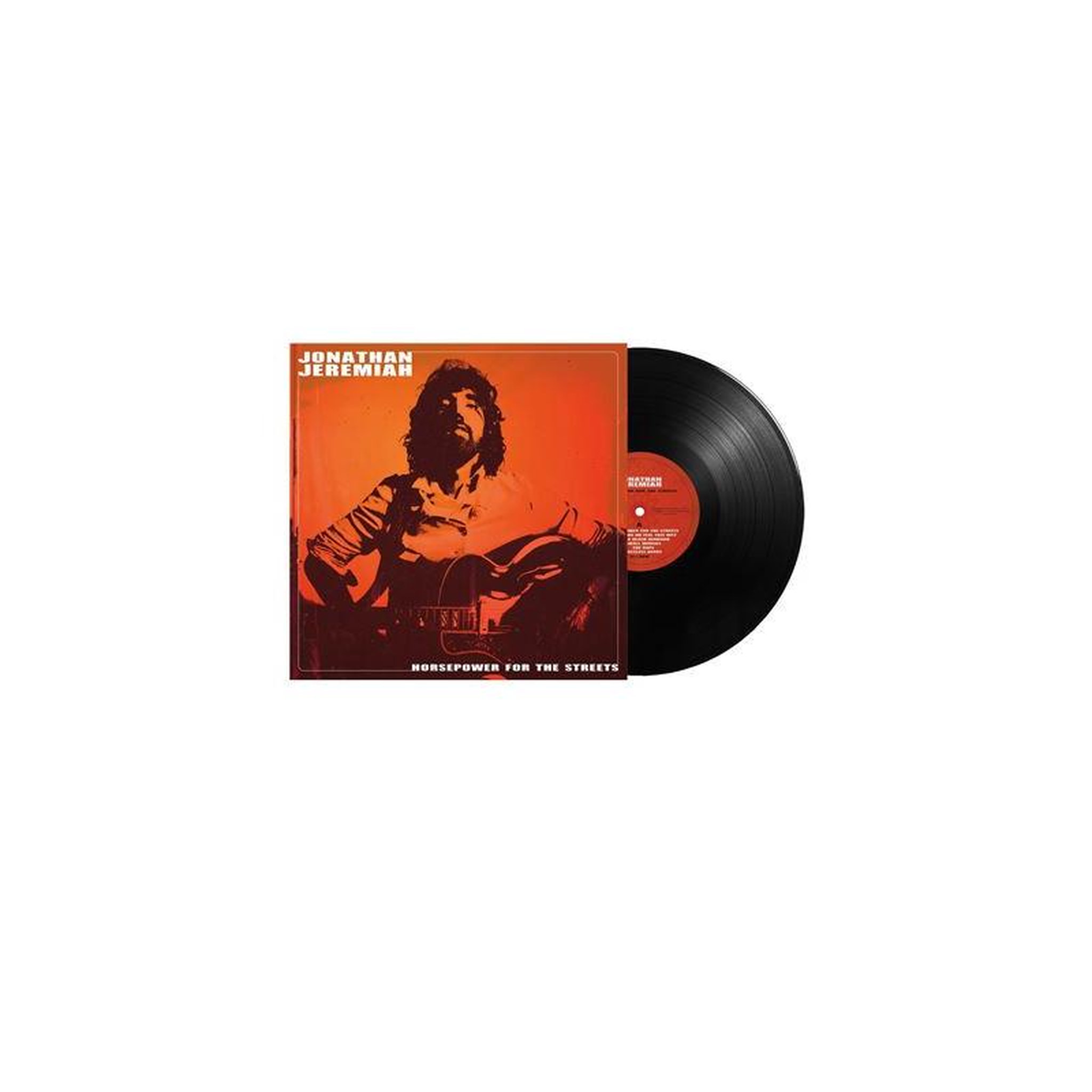 Vinyle 33t 30 cm noir jonathan jeremiah « horsepower for the streets » (1 disque)