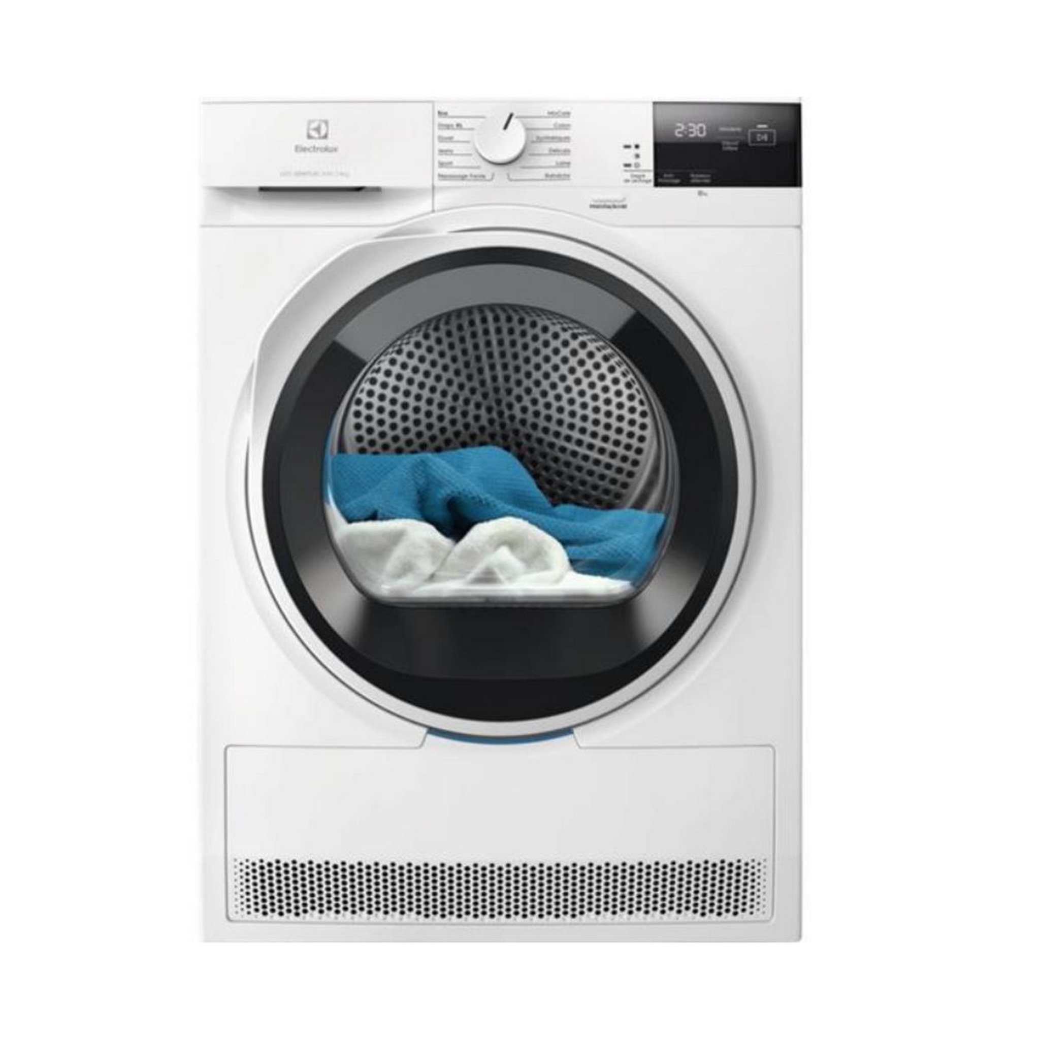 ELECTROLUX Sèche-linge pompe à chaleur 8kg 118l 700w - ew6hi6284bn