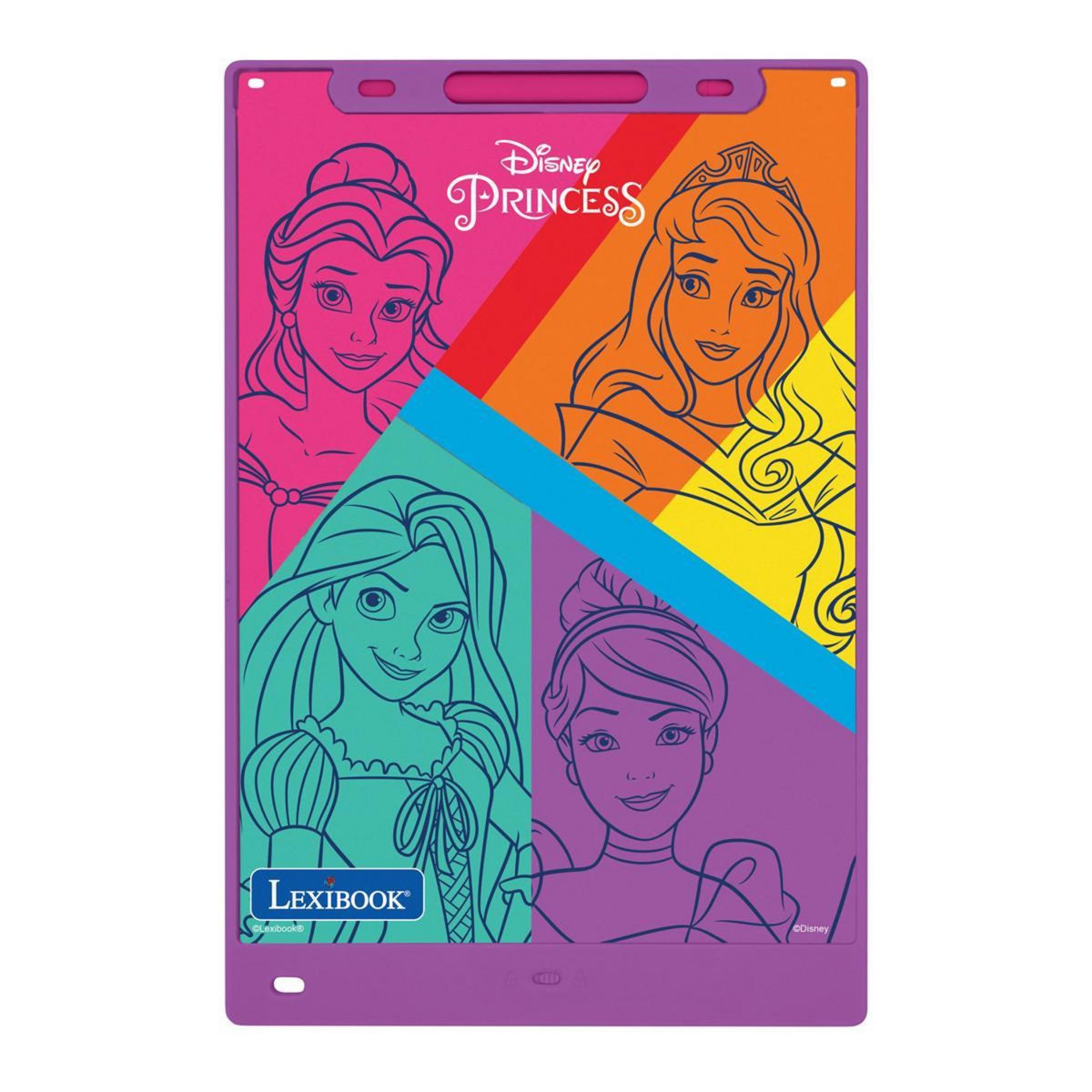 Lexibook Tablette à Dessins électronique multicolore Disney Princesses