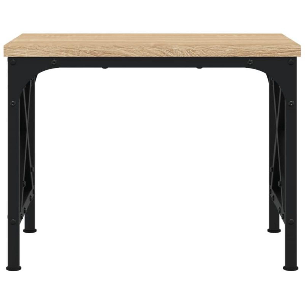 VIDAXL Support d imprimante chêne sonoma 40x30x31 cm bois d ingénierie