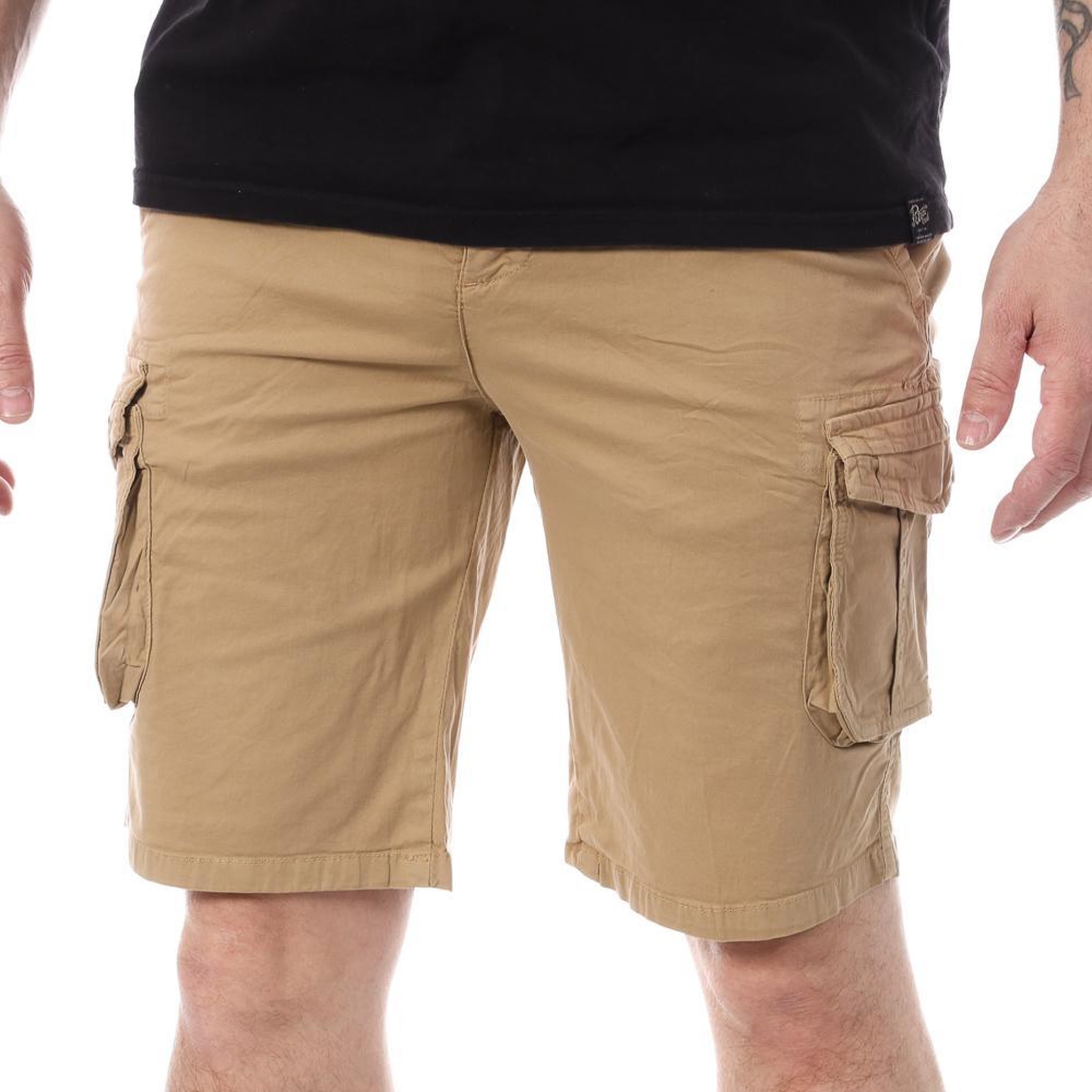 Voir la diapositive 1 : PANAME BROTHERS Short Beige Homme Paname Brothers NAPLES