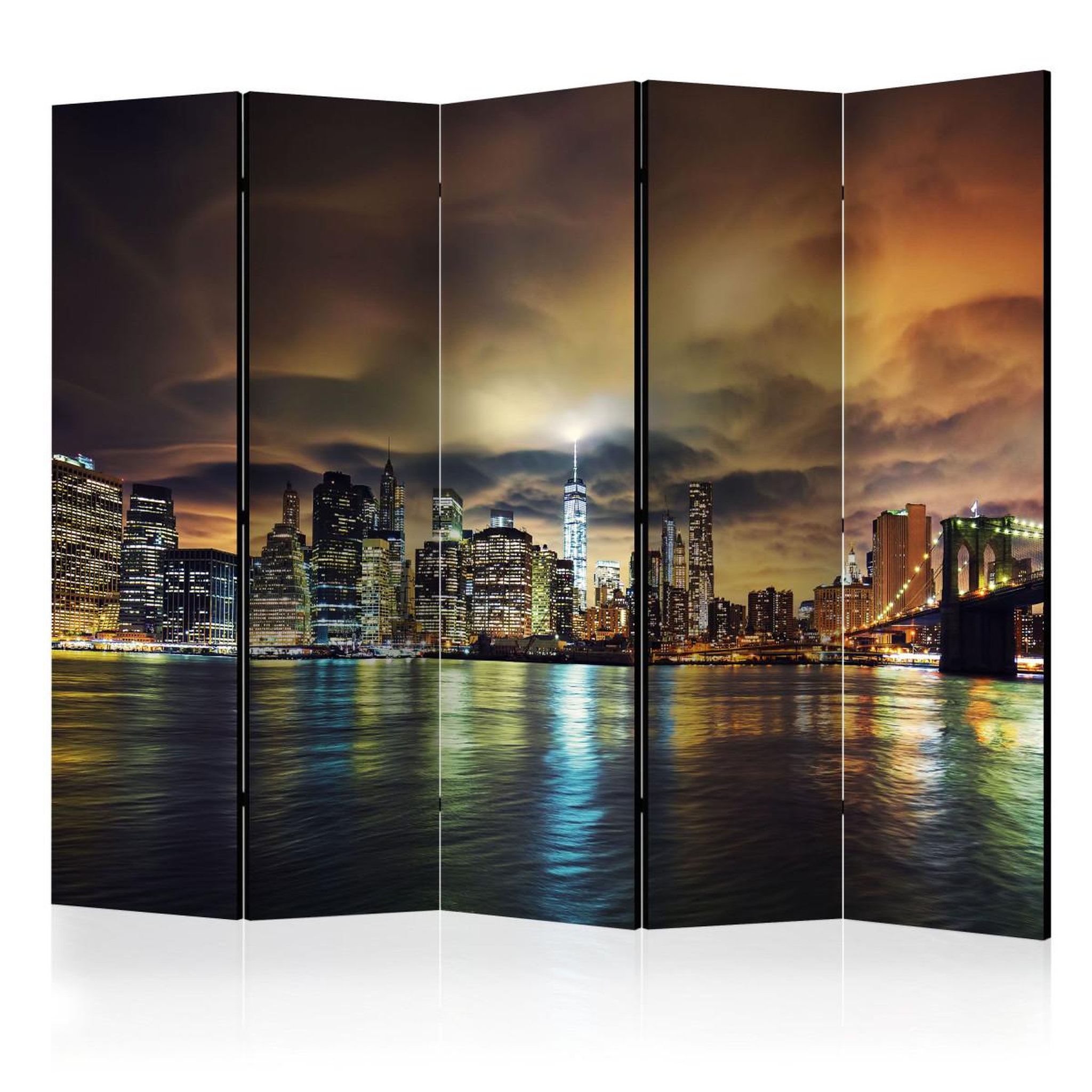 Paris Prix Paravent 5 volets  new york sky  172x225cm