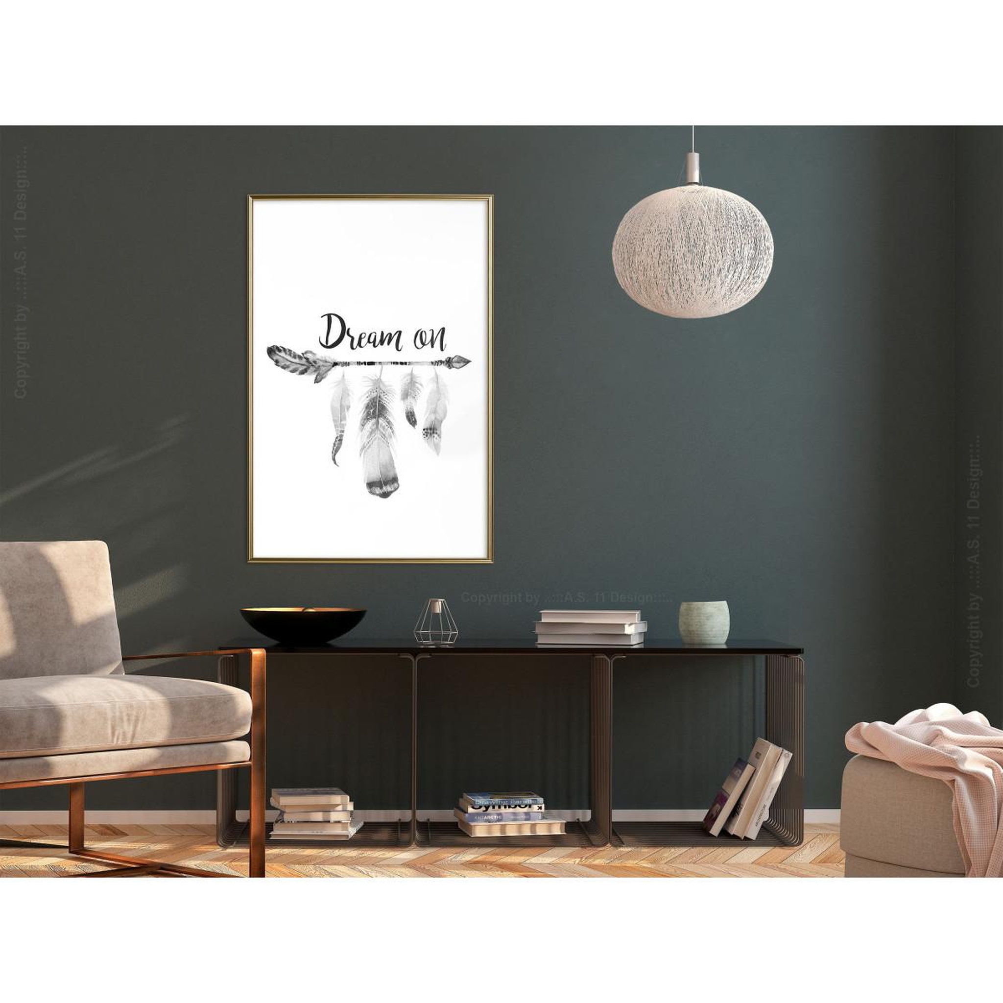Voir la diapositive 2 : Paris Prix Affiche murale encadrée  dreamer