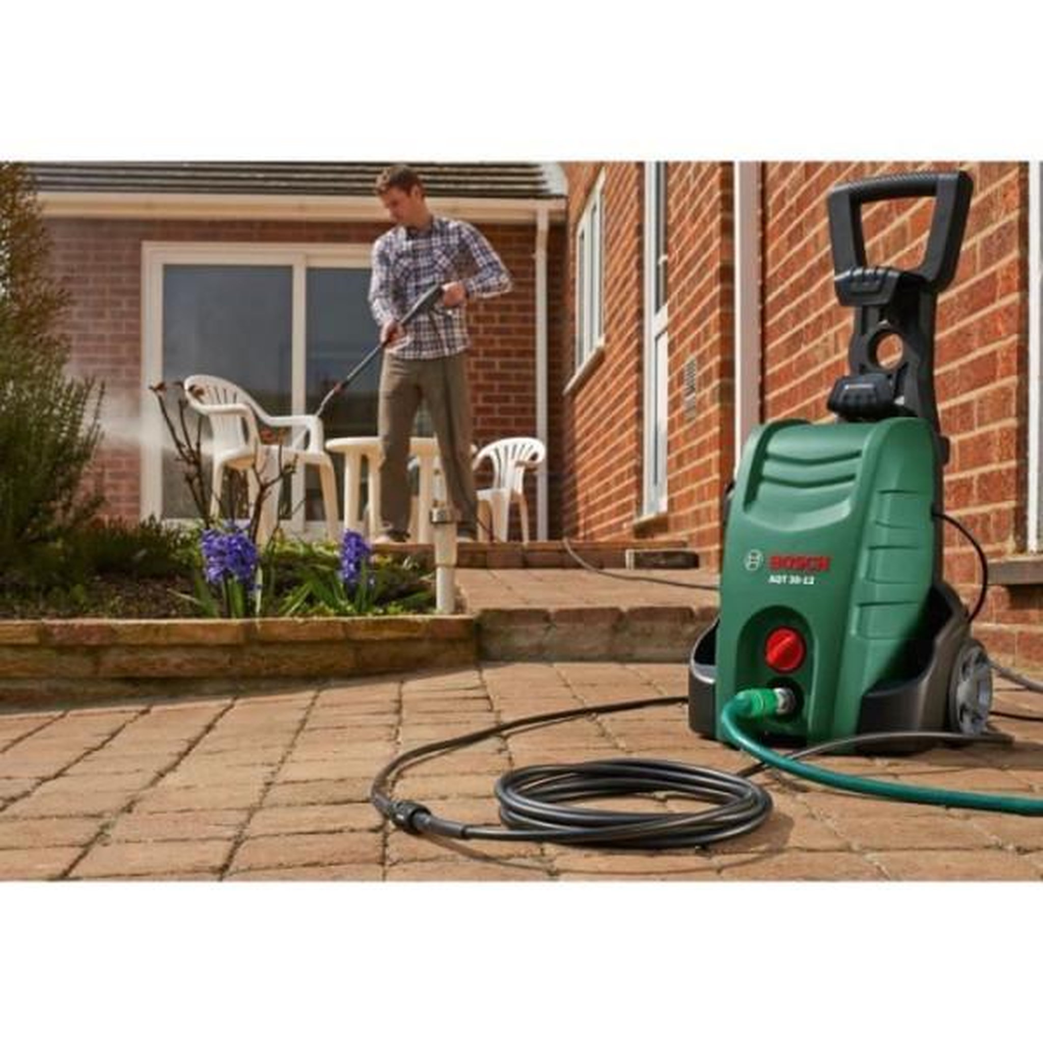 Voir la diapositive 2 : BOSCH Bosch nettoyeur de canalisations - accessoire nettoyeur haute-pression - 10 m