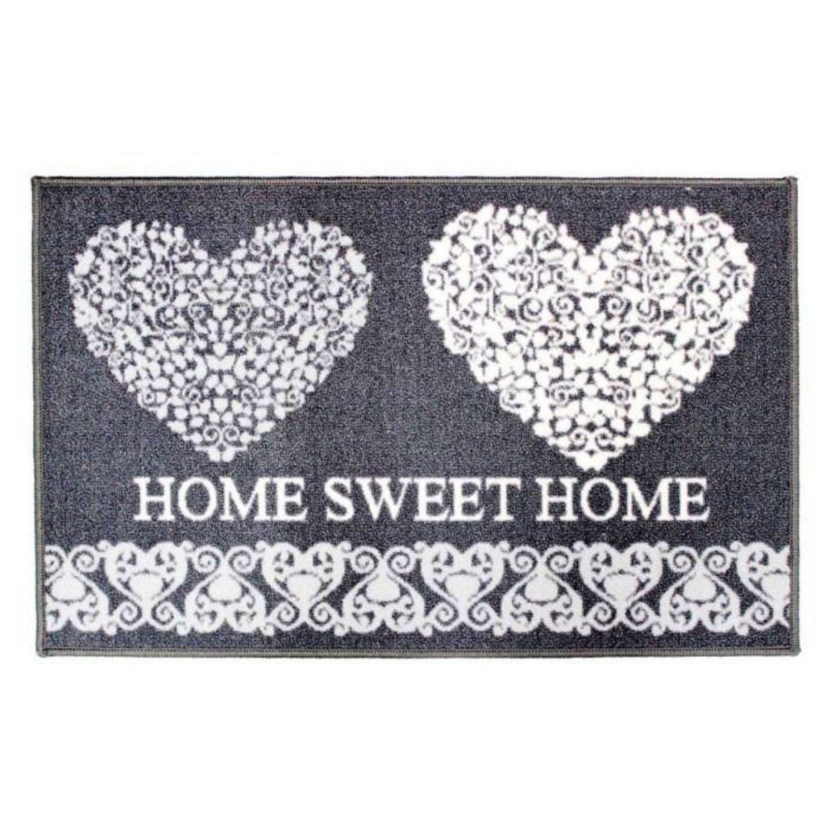 Paris Prix Tapis Déco Multi-Usage  Mathilda  50x80cm Gris