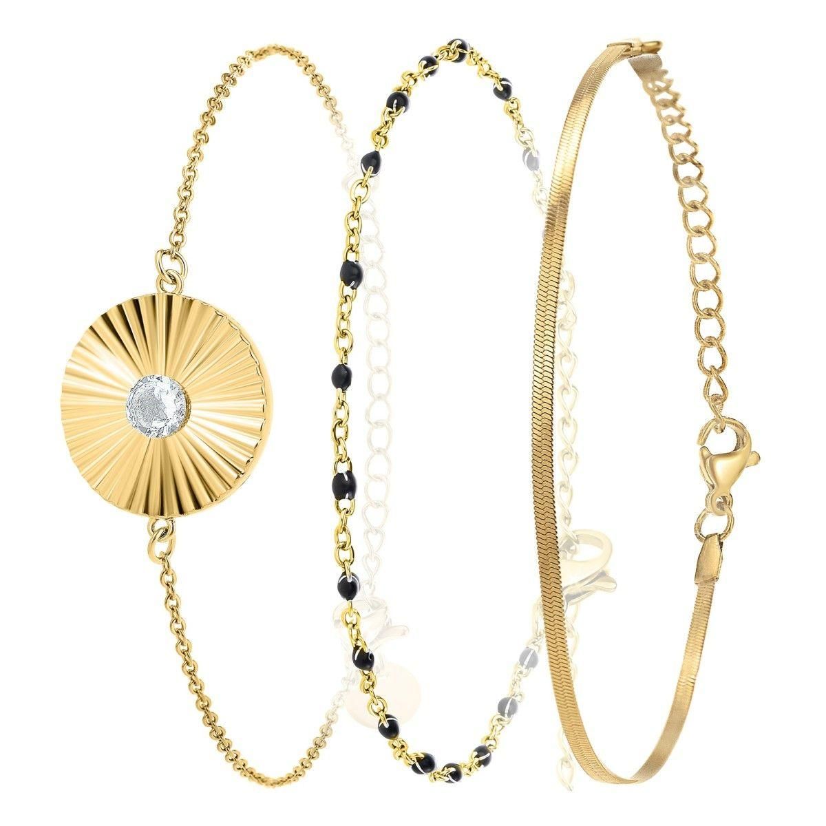 SC BOHEME Set de 3 bracelets SC Bohème®