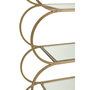 Voir la diapositive 4 : Paris Prix Étagère Design en Verre  Qasr  177cm Doré