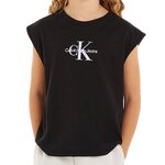 CALVIN KLEIN JEANS Débardeur /Mauve Fille Calvin Klein Jeans Monologo. Coloris disponibles : Noir