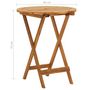 Voir la diapositive 6 : VIDAXL Ensemble a manger de jardin pliable 3 pcs Bois d'acacia solide