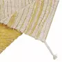 Lorena Canals Tapis coton réversible - jaune et beige - 80 x 140 cm