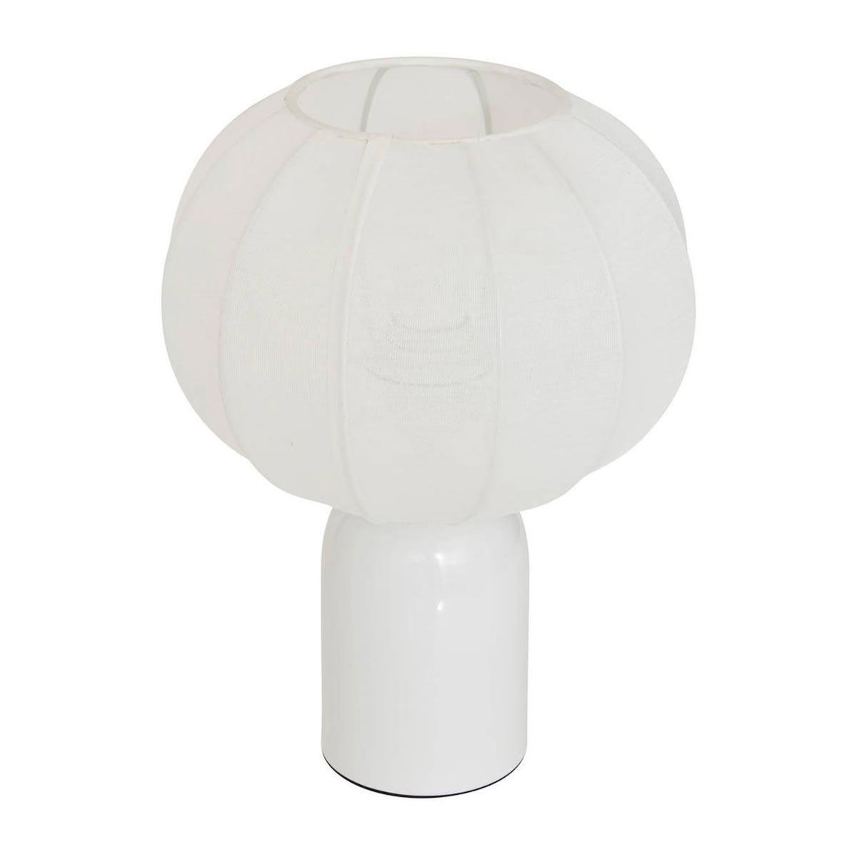 ATMOSPHERA Lampe à Poser en Métal  Tobie  33cm Blanc
