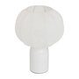 Voir la diapositive 1 : ATMOSPHERA Lampe à Poser en Métal  Tobie  33cm Blanc