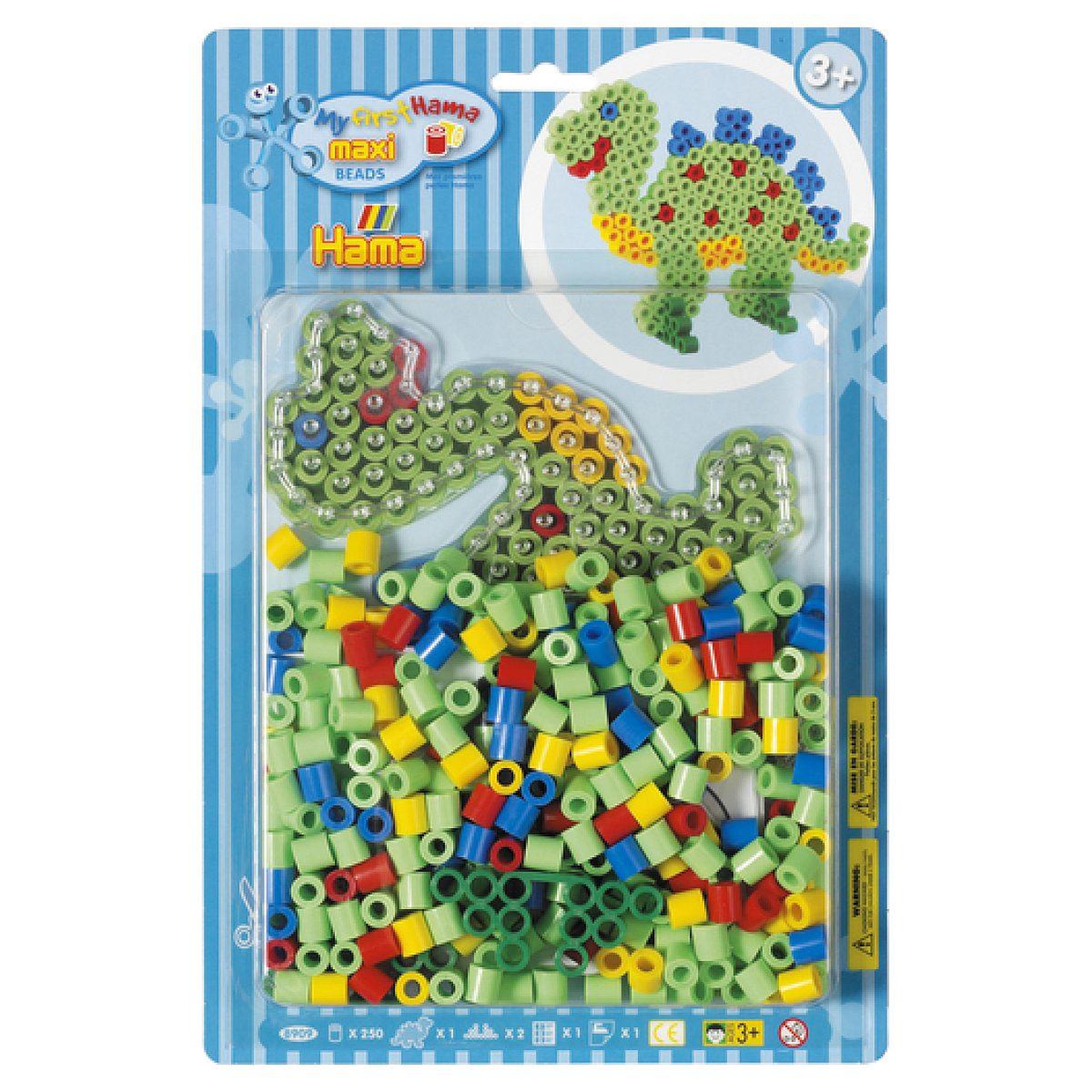 Voir la diapositive 2 : Hama Maxi blister grand modele - dinosaure