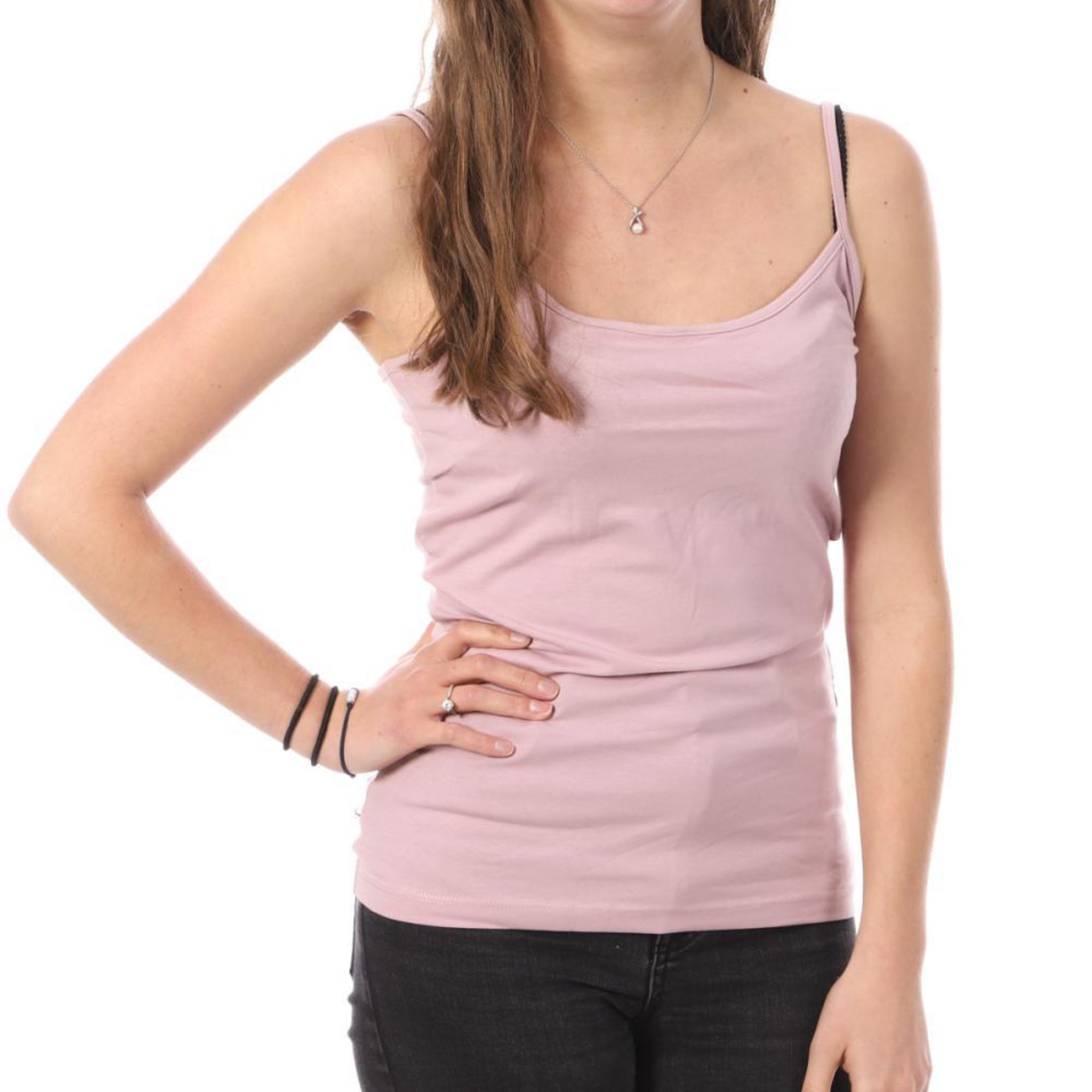 JACQUELINE DE YONG Débardeur  femme JDY Ava 15148401. Coloris disponibles : Rose