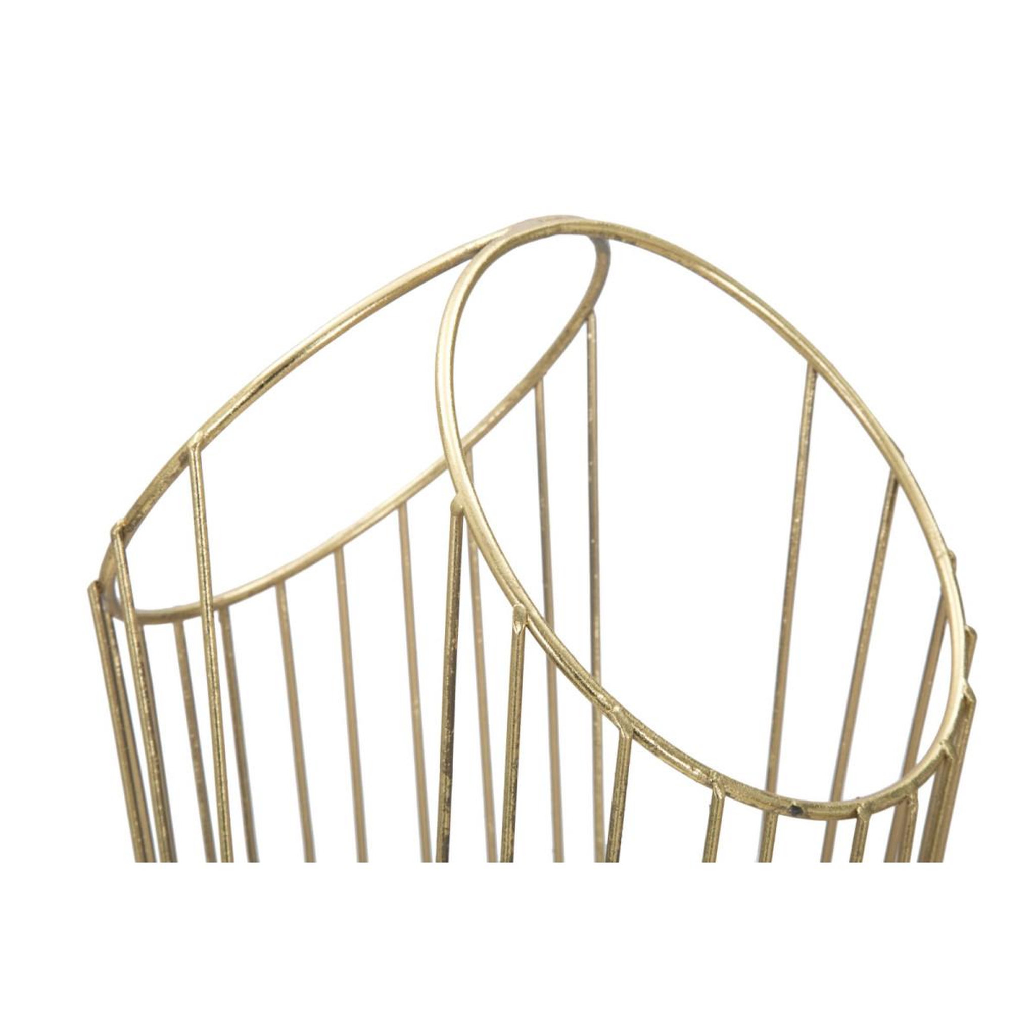Voir la diapositive 3 : Paris Prix Porte-parapluie design  glam  60cm or