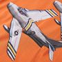 Voir la diapositive 4 : VIDAXL T shirt enfants manches longues orange foncé 104