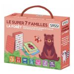 SASSI JUNIOR Valisette jeux de 7 familles la foret avec activites