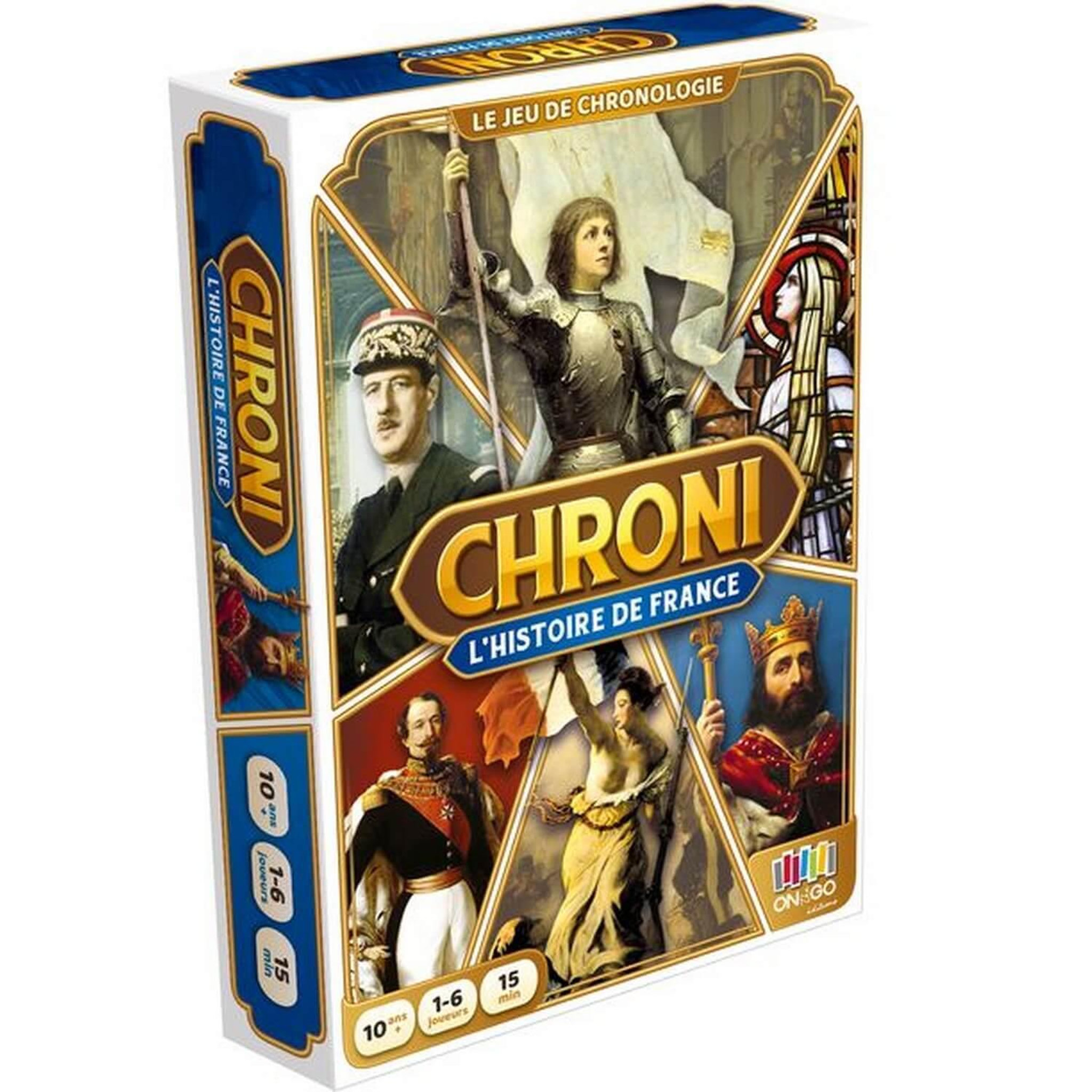 Jeu de société On the go editions Chroni L Histoire du France