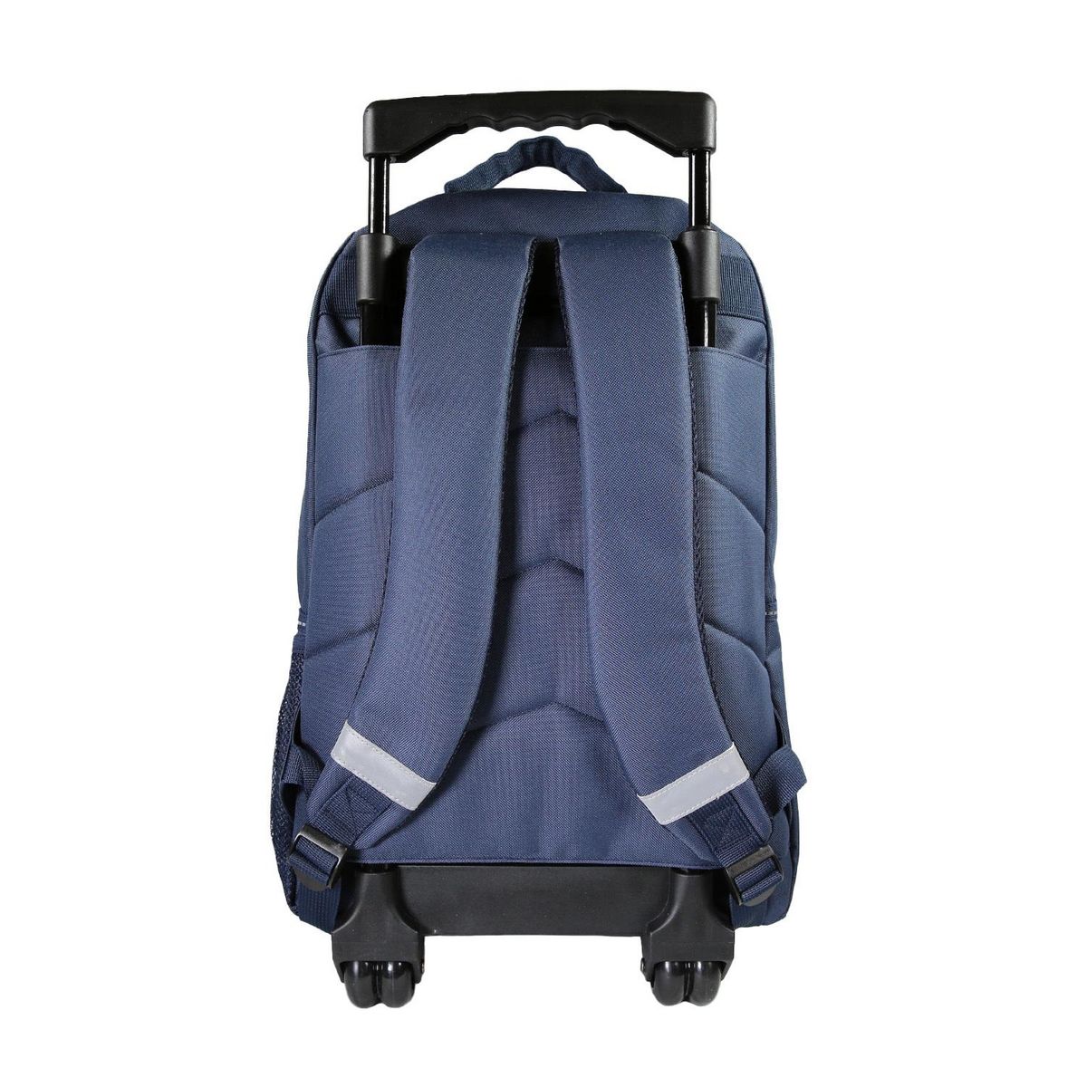 Bagtrotter Bagtrotter - Super Mario - Sac à Dos Scolaire - Sac à Dos à Roulettes -  Marine - 2 Compartiments Zippés - 1 Poche Bouteille - 33x16x45cm - Bretelles Matelassées - Dos Matelassé - Matière Polyester - Sac à Dos Scolaire Primaire