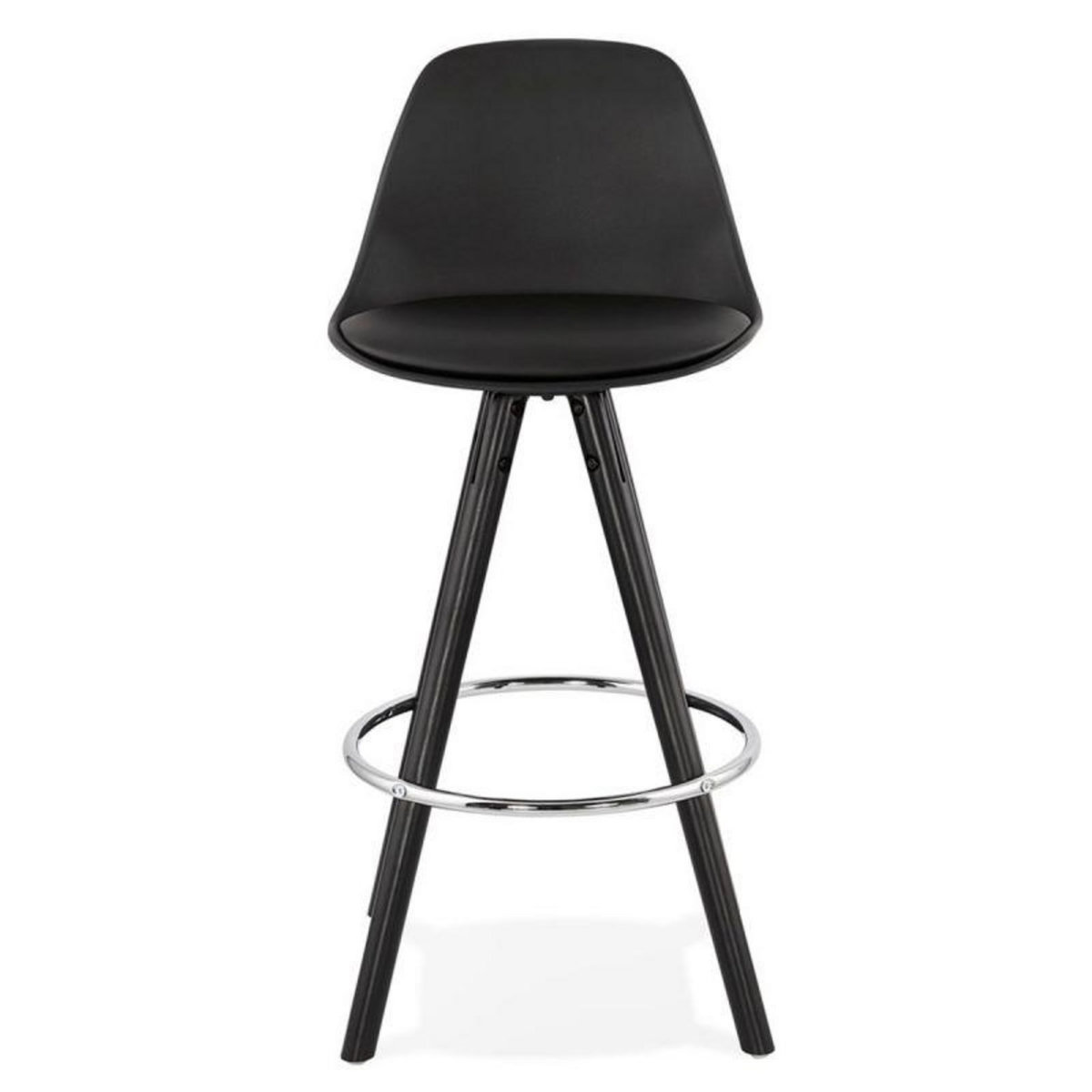 Paris Prix Tabouret de Bar Design  Edala  85cm Noir