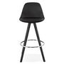 Voir la diapositive 2 : Paris Prix Tabouret de Bar Design  Edala  85cm Noir