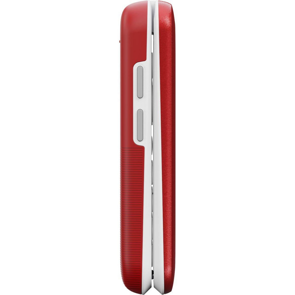 Doro Téléphone portable Leva L30 Rouge/Blanc