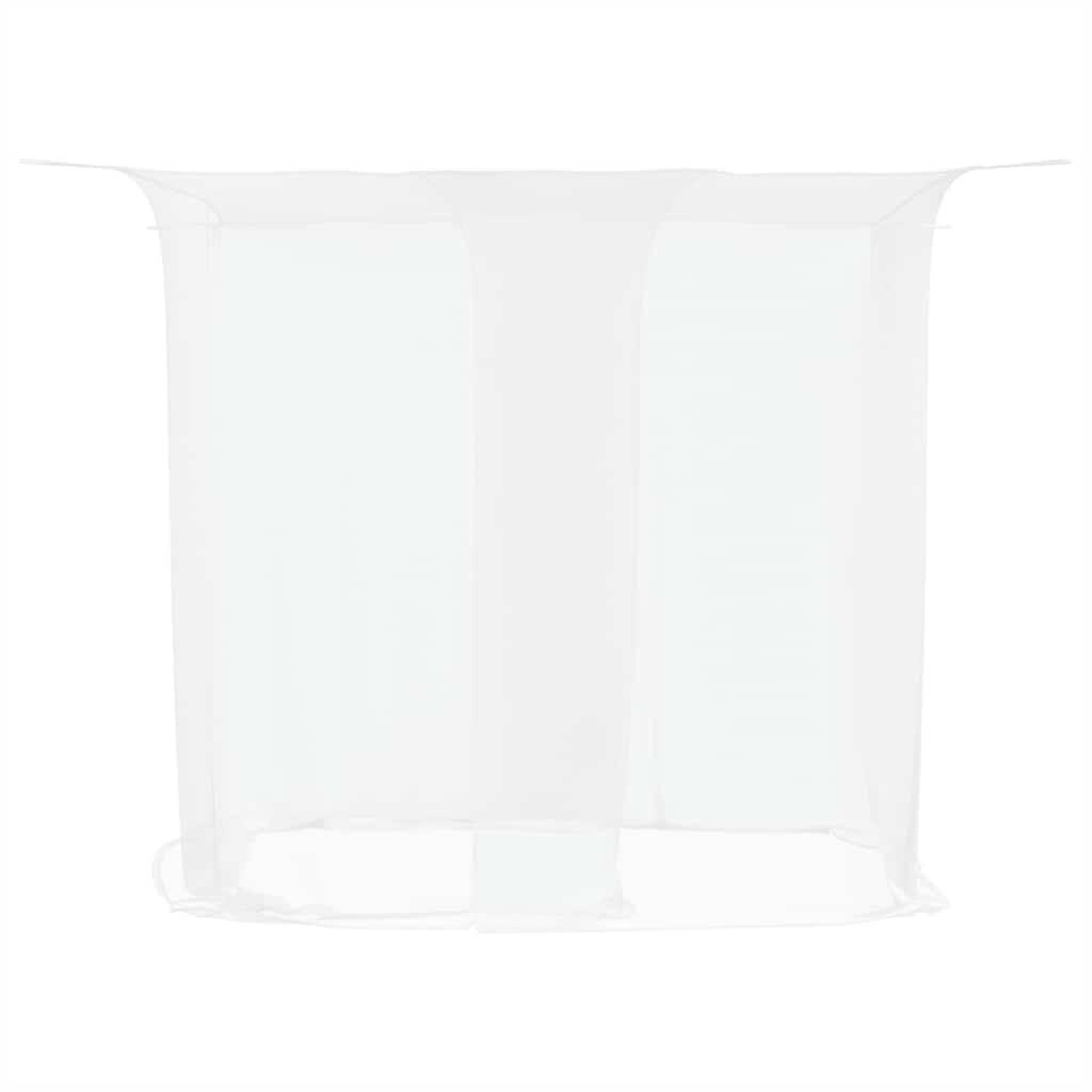 Voir la diapositive 4 : VIDAXL Moustiquaire suspendue 156 maille blanc 220x120x150 cm