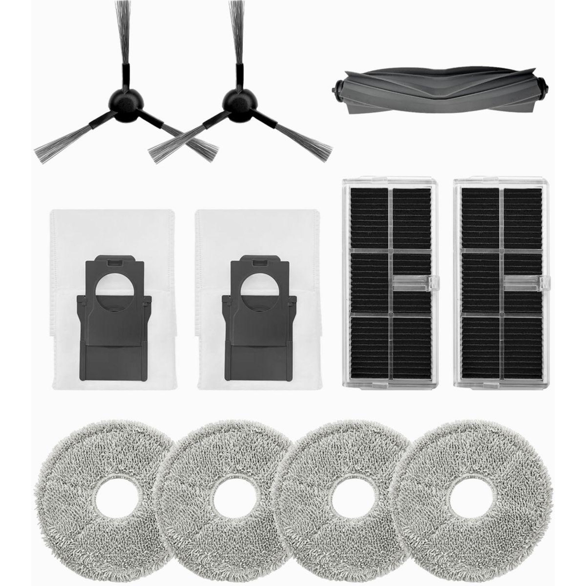 ESSENTIEL B Kit accessoires entretien complet compatible dreame l10s pro ultra, x30 ultra, l10s ultra gen2, l40 ultra ae