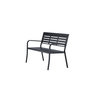 Voir la diapositive 4 : Paris Prix Banc de Jardin  Elvas  125cm Noir