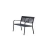 Voir la diapositive 4 : Paris Prix Banc de Jardin  Elvas  125cm Noir