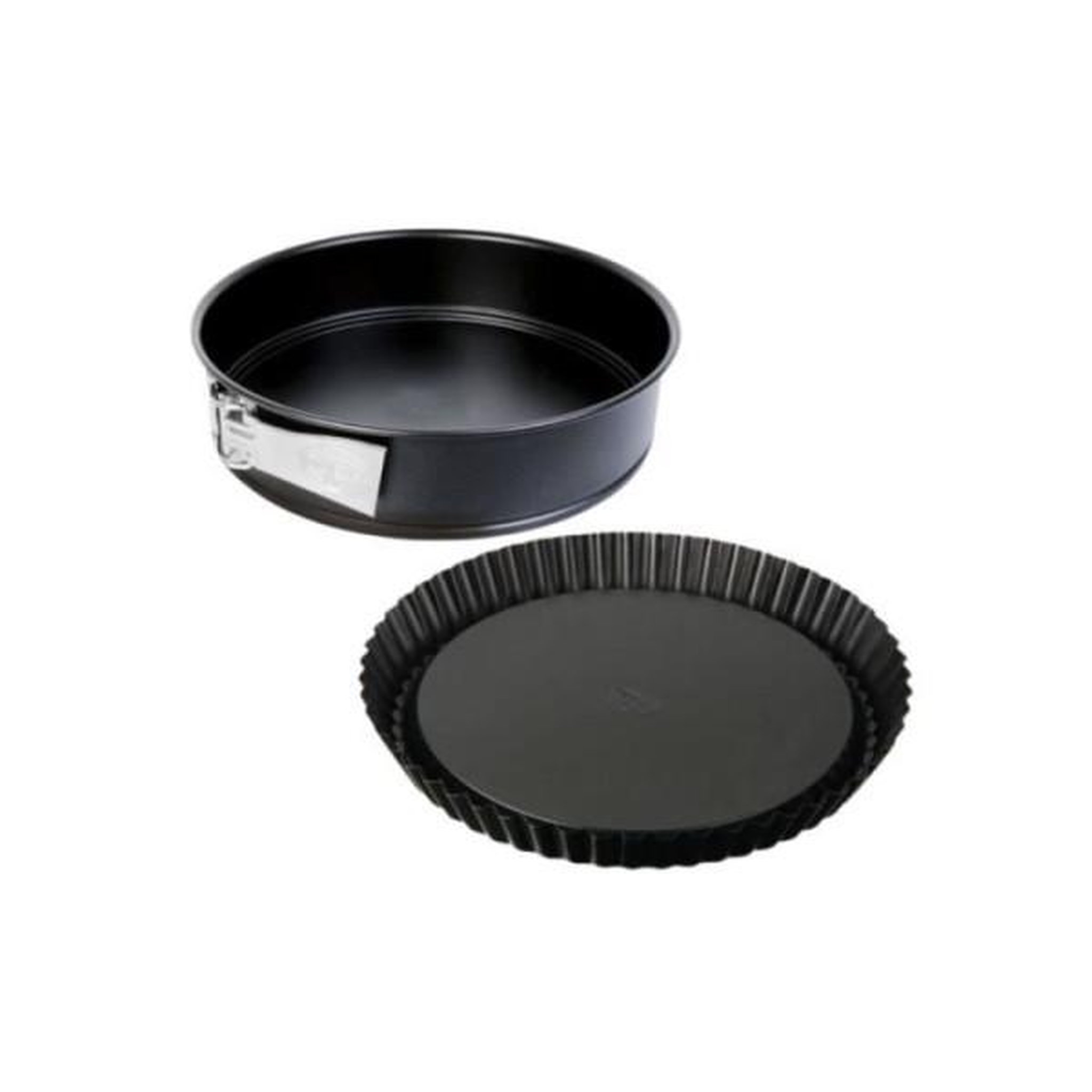 DR.OETKER Duo Moule a tarte renversée et moule a manqué a charniere - DR oeTKER - Tradition - 28 et 26 cm