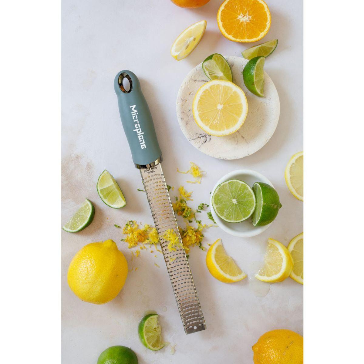 MICROPLANE Zesteur Premium Vert Eukalyptus