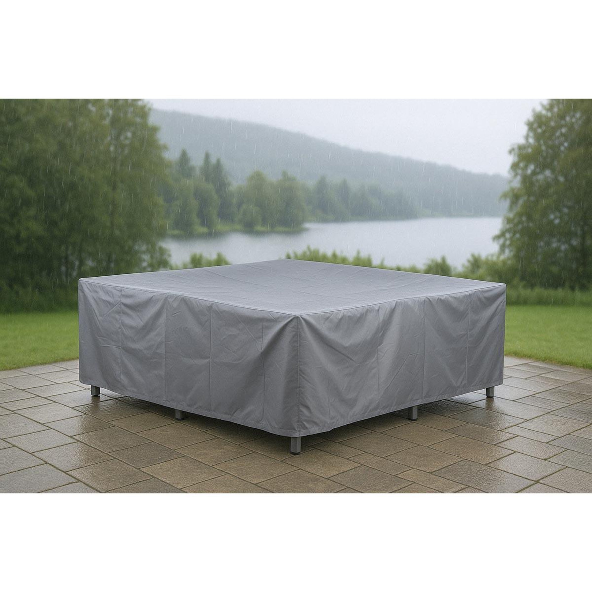 Voir la diapositive 5 : Paris Prix Housse de protection meuble  klas  160cm gris