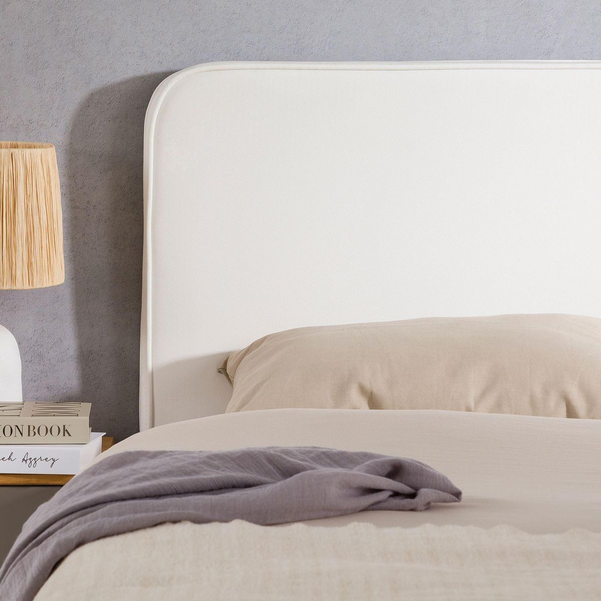 IDIMEX Tête de lit NAOFE 120 avec fixation murale