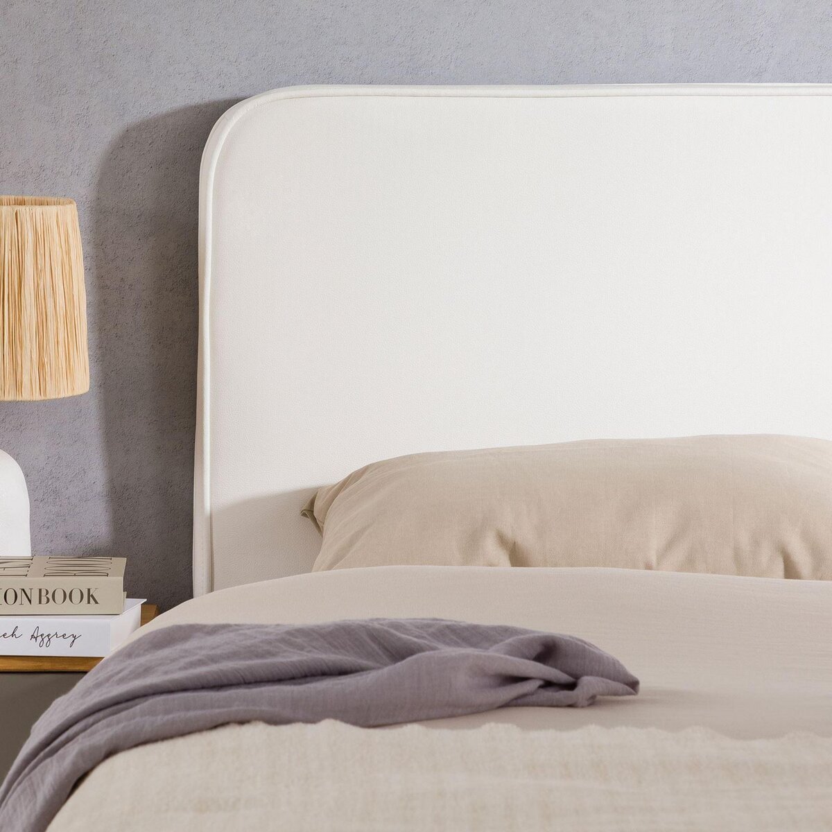 IDIMEX Tête de lit NAOFE 120 avec fixation murale