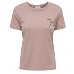 JACQUELINE DE YONG T shirt  Femme JDY Smoke. Coloris disponibles : Rose