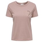 JACQUELINE DE YONG T shirt  Femme JDY  moke. Coloris disponibles : Rose
