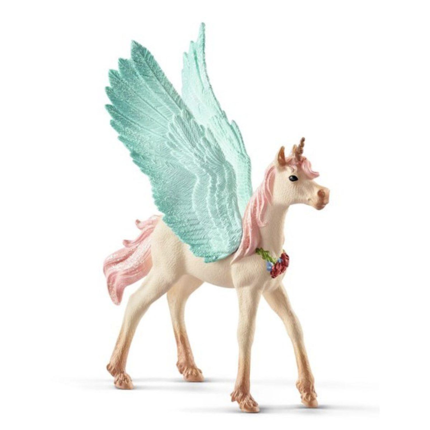 Figurine magique de licorne et pégase avec poulain enchanteur Neuf - vue 10
