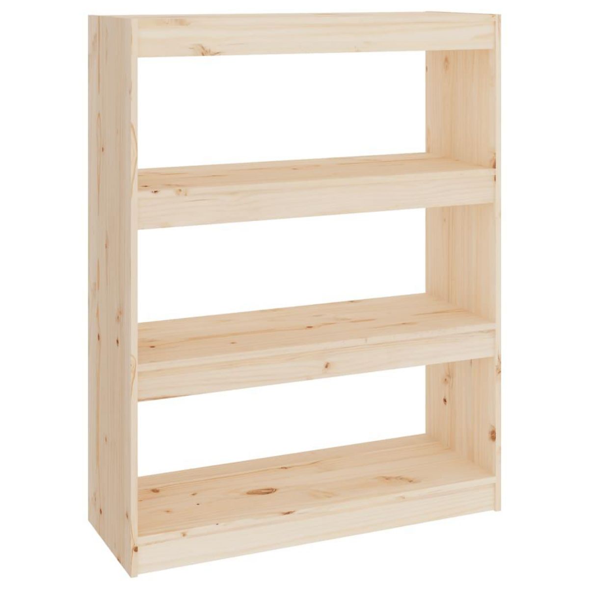 VIDAXL Bibliotheque/Separateur de piece 80x30x103,5 cm pin massif