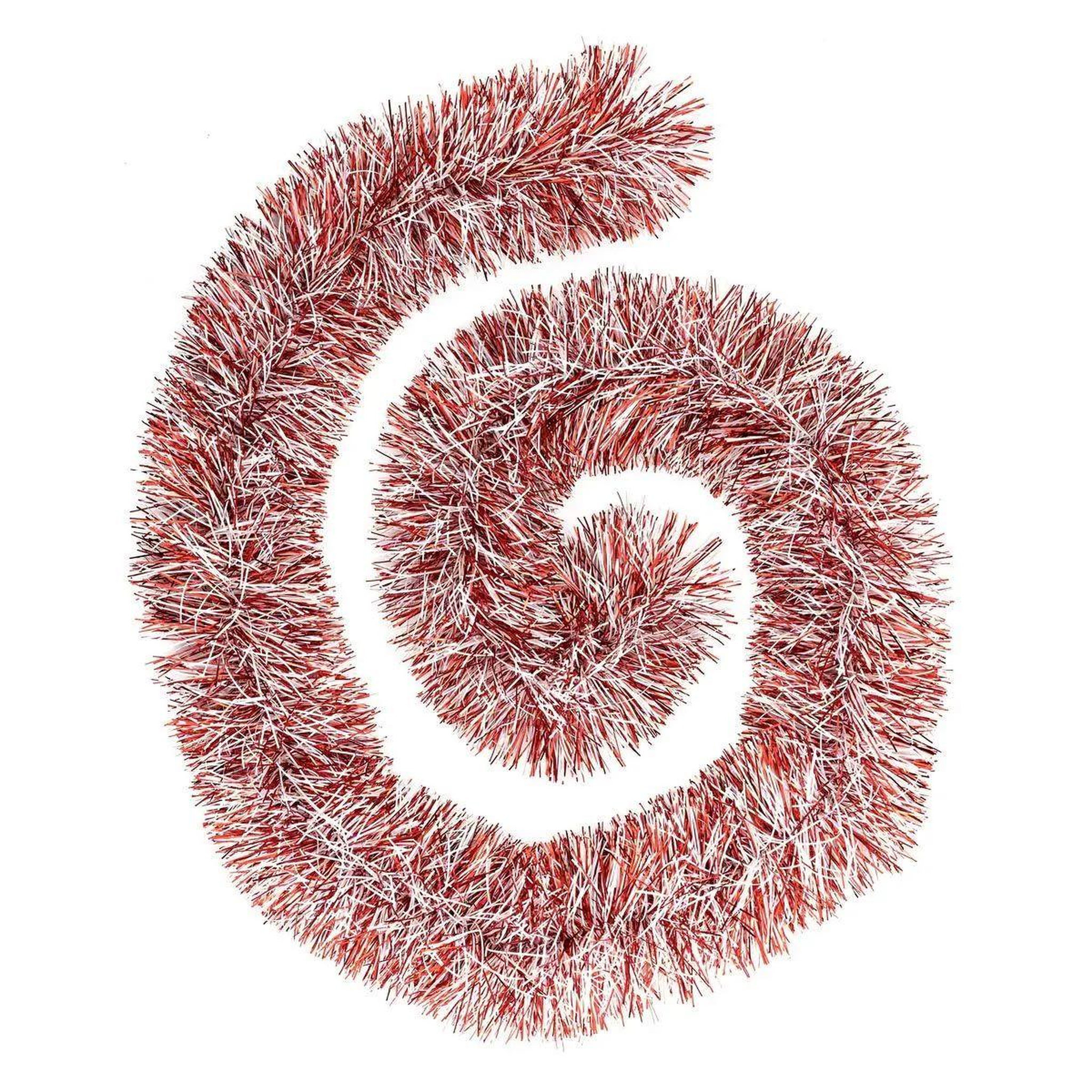 ATMOSPHERA Guirlande de noël  maison  200cm rouge & blanc