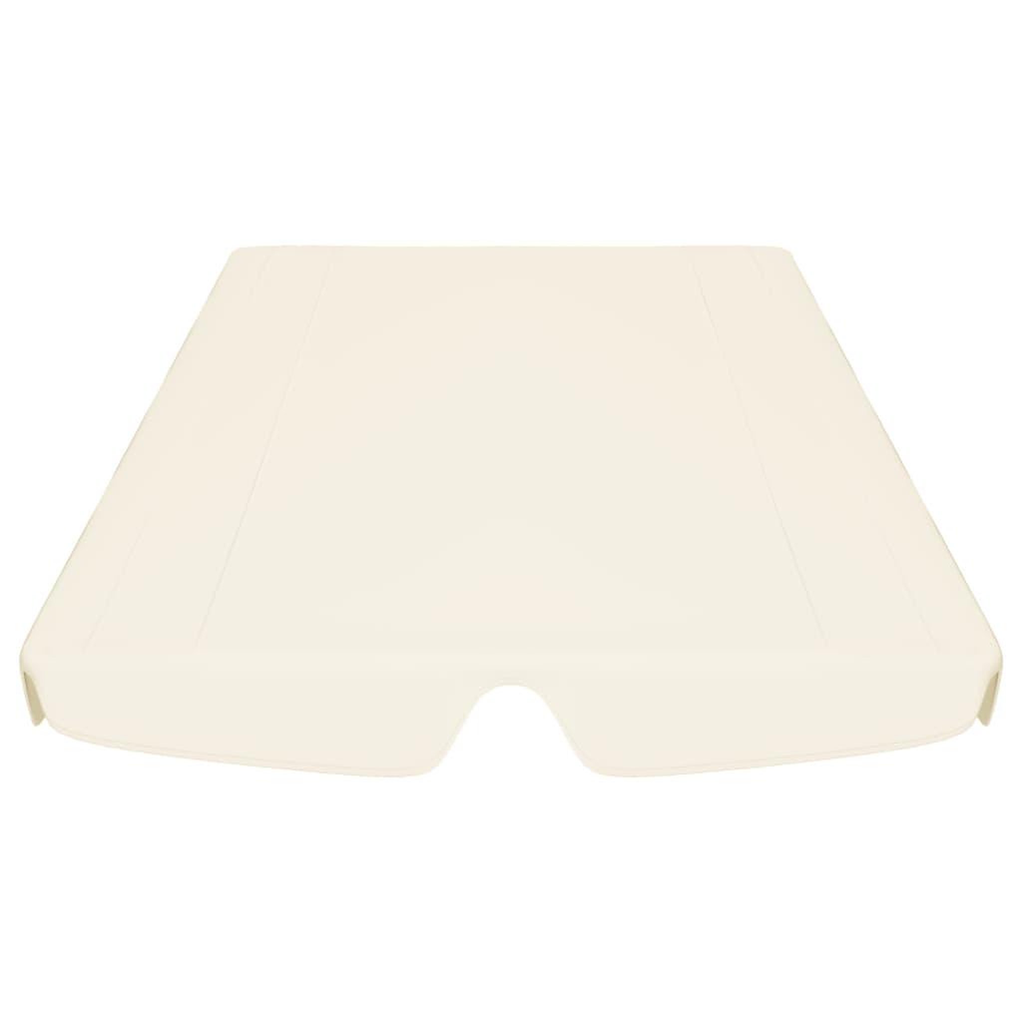 Voir la diapositive 4 : VIDAXL Toit de rechange de balançoire creme 188/168x145/110 cm